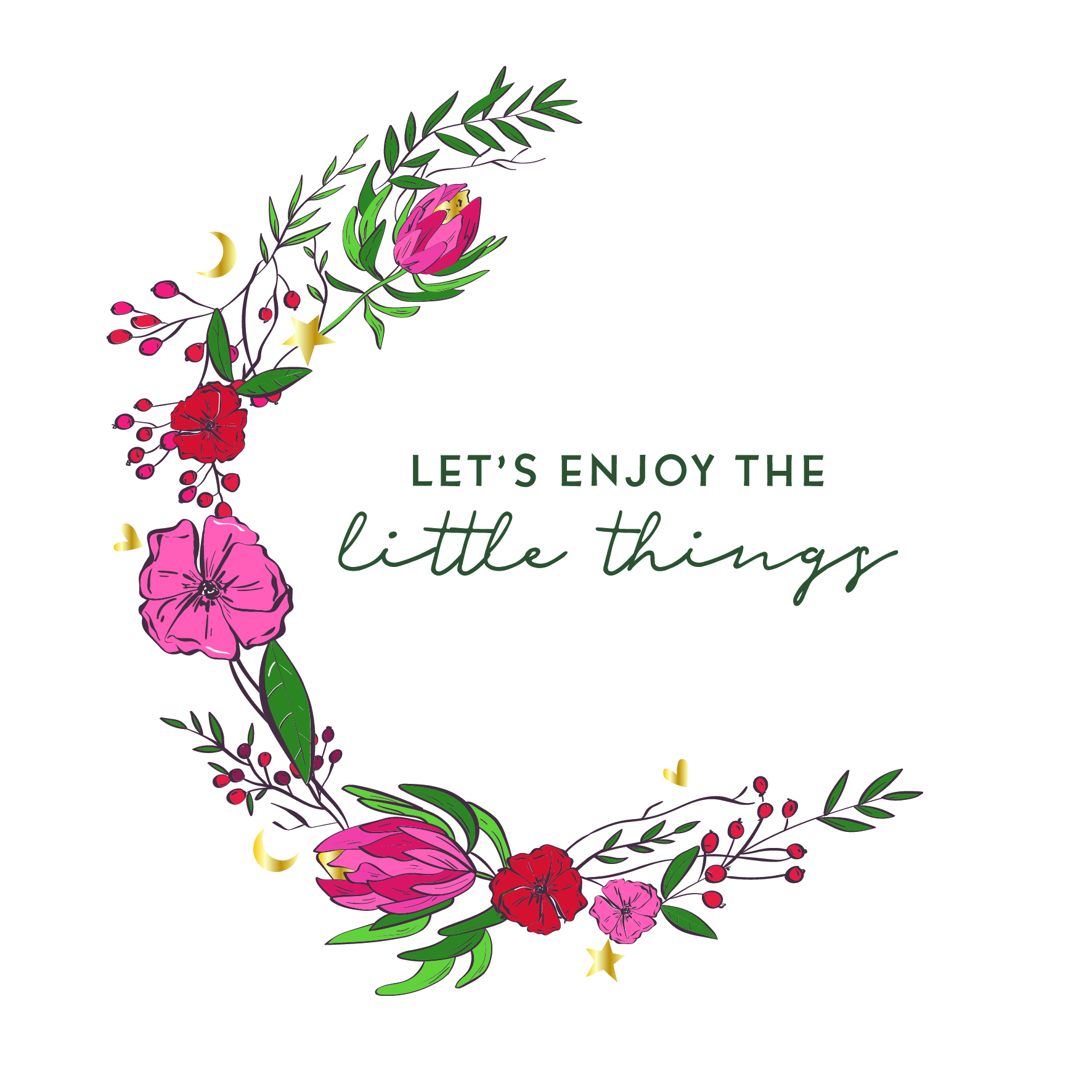 Lets Enjoy the Little Things logo