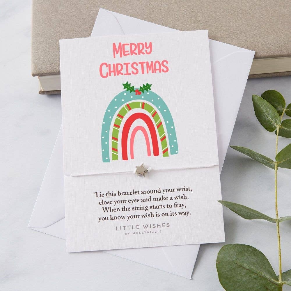 'Merry Christmas' Wish Bracelet