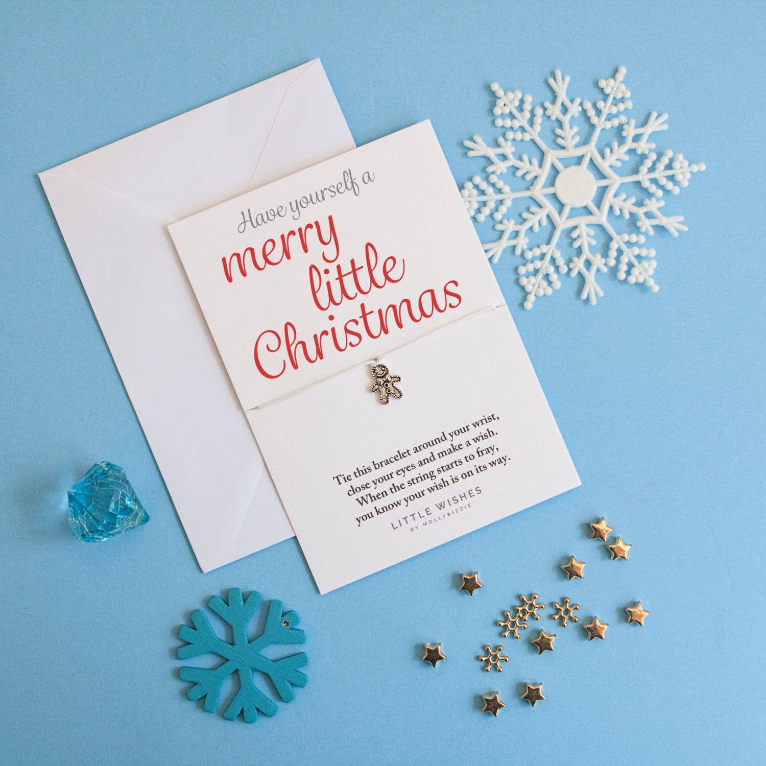 'Merry Little Christmas' Wish Bracelet