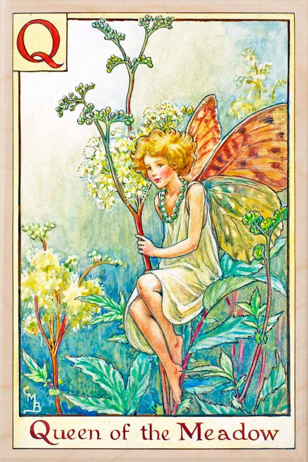 'Meadow Fairy' Wooden Postcard