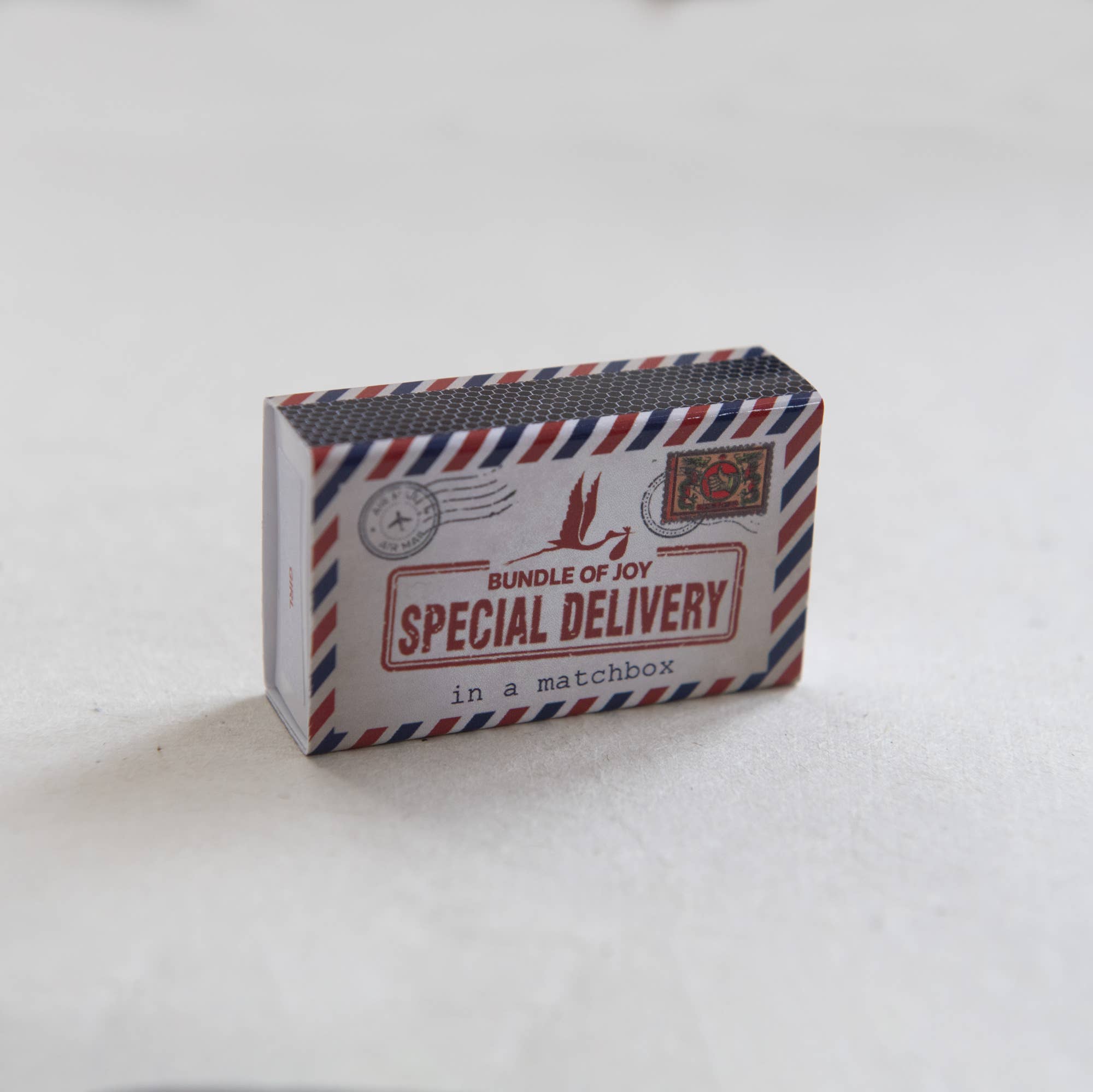 Special Delivery Baby Boy In A Matchbox - Image 2