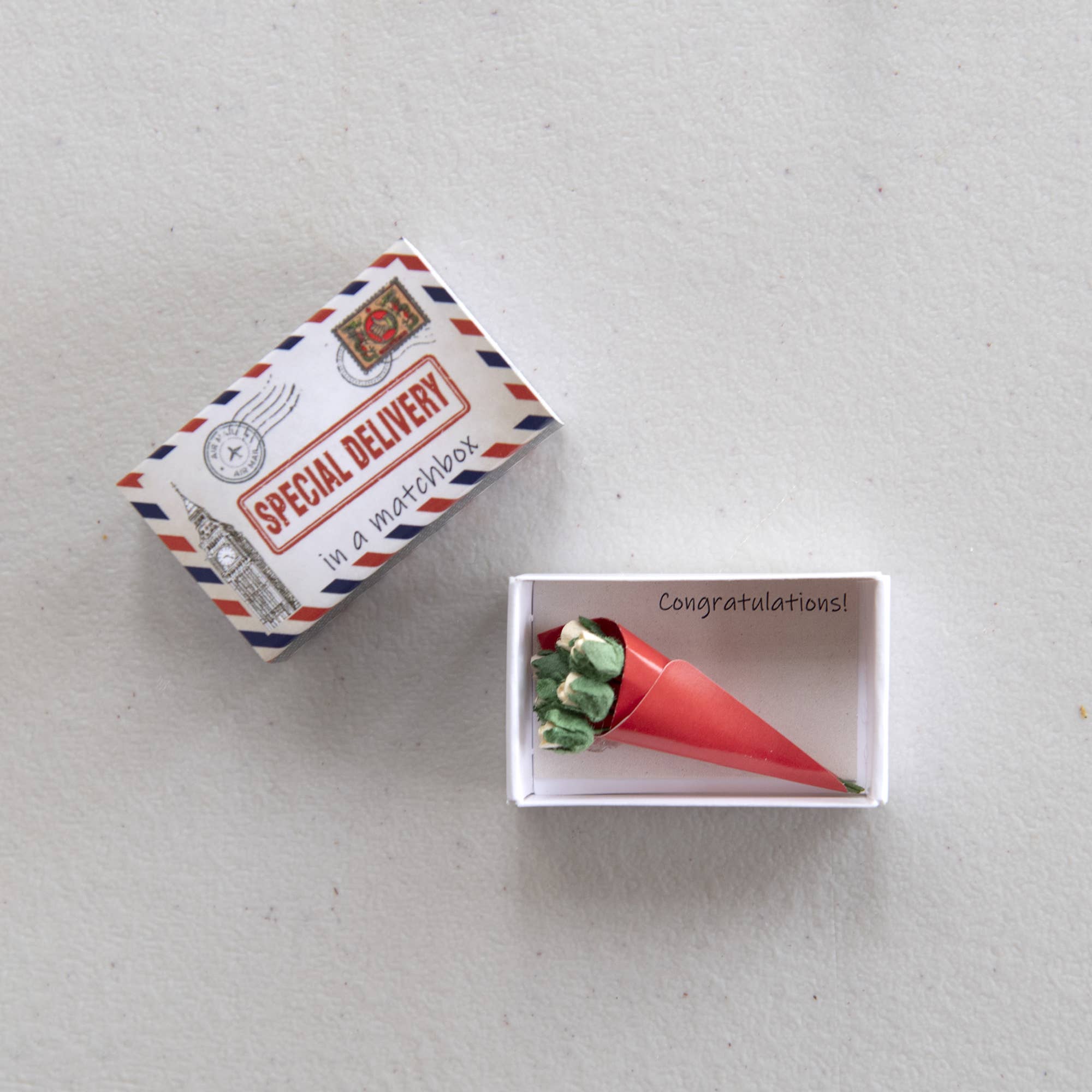 Special Delivery Congratulations In A Matchbox - Image 2