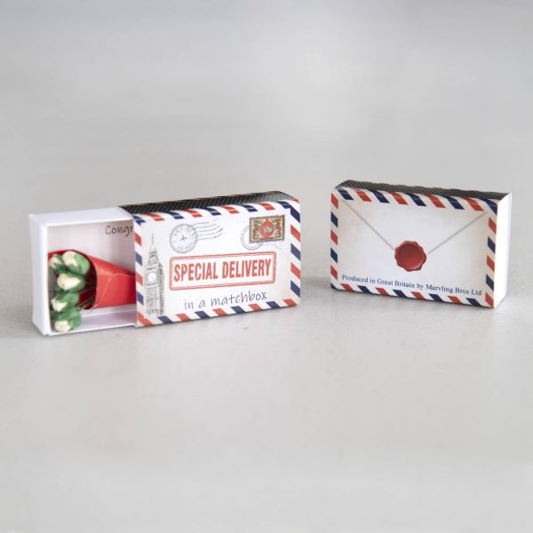 Special Delivery Congratulations In A Matchbox - Image 3