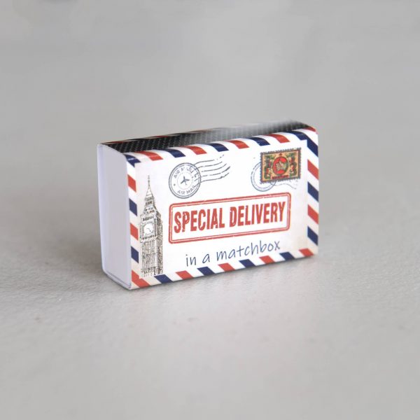 Special Delivery Congratulations In A Matchbox - Image 4