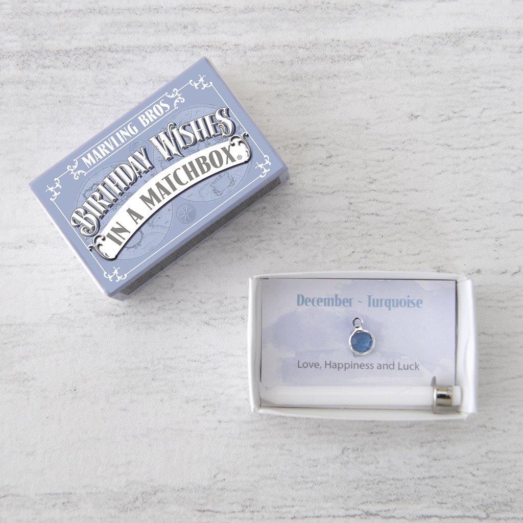 December Birthstone In A Matchbox - Image 2