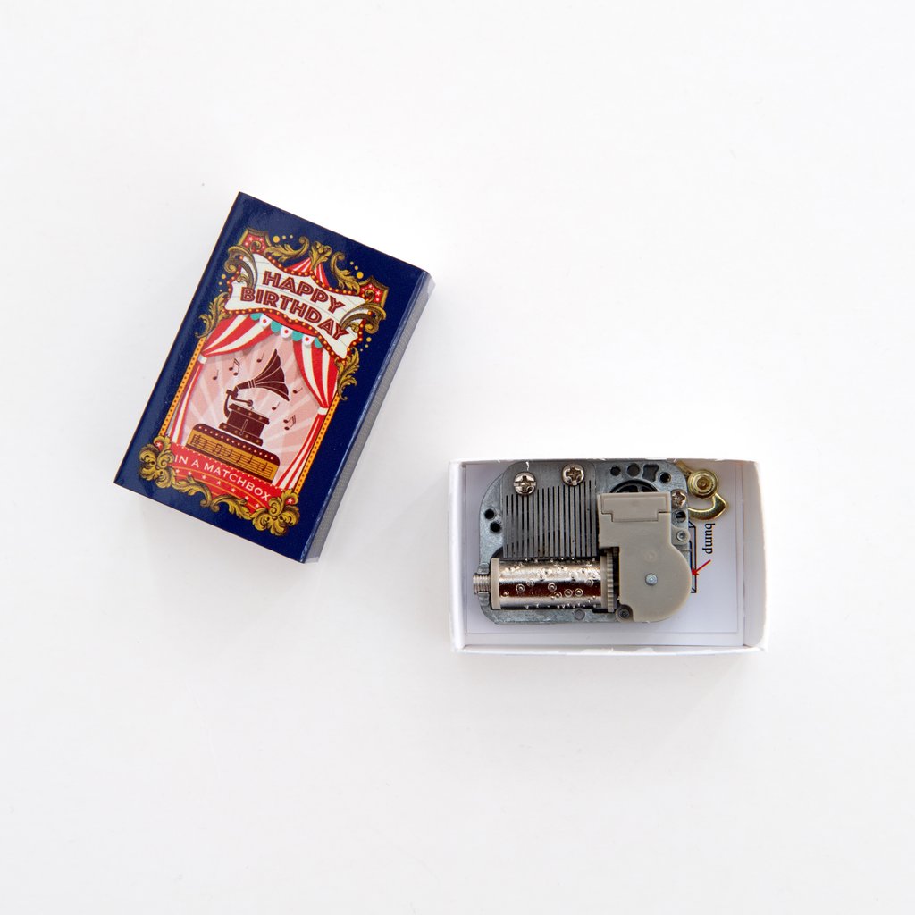 Happy Birthday Music Box In A Matchbox - Image 4