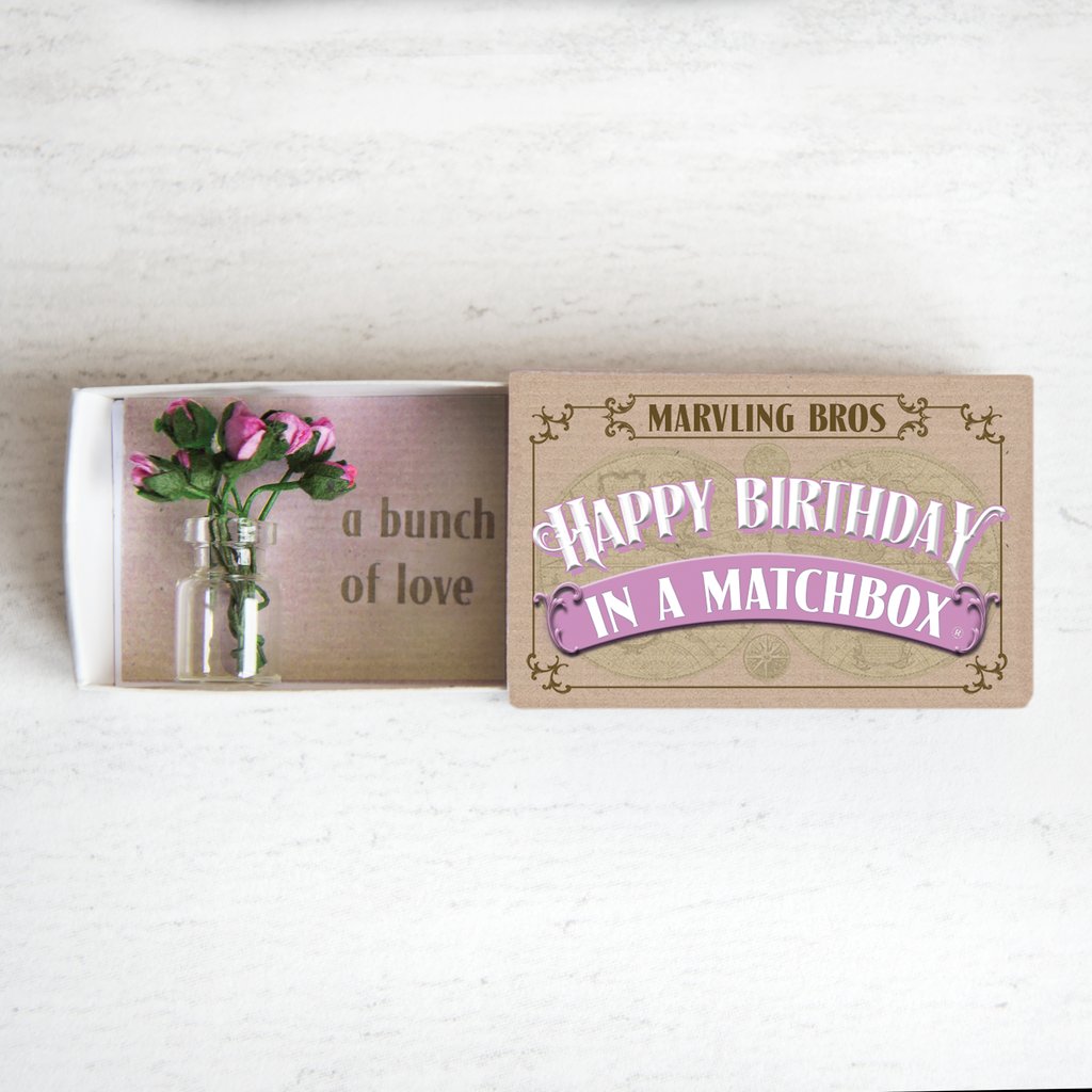 Happy Birthday Bunch Of Roses In A Vase - Image 2