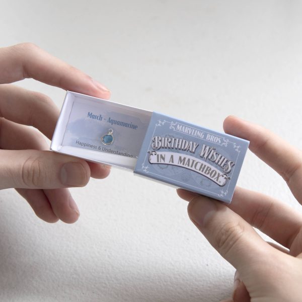 March Birthstone In A Matchbox - Image 2
