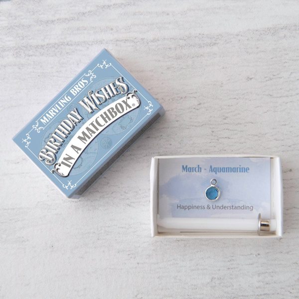 March Birthstone In A Matchbox - Image 3