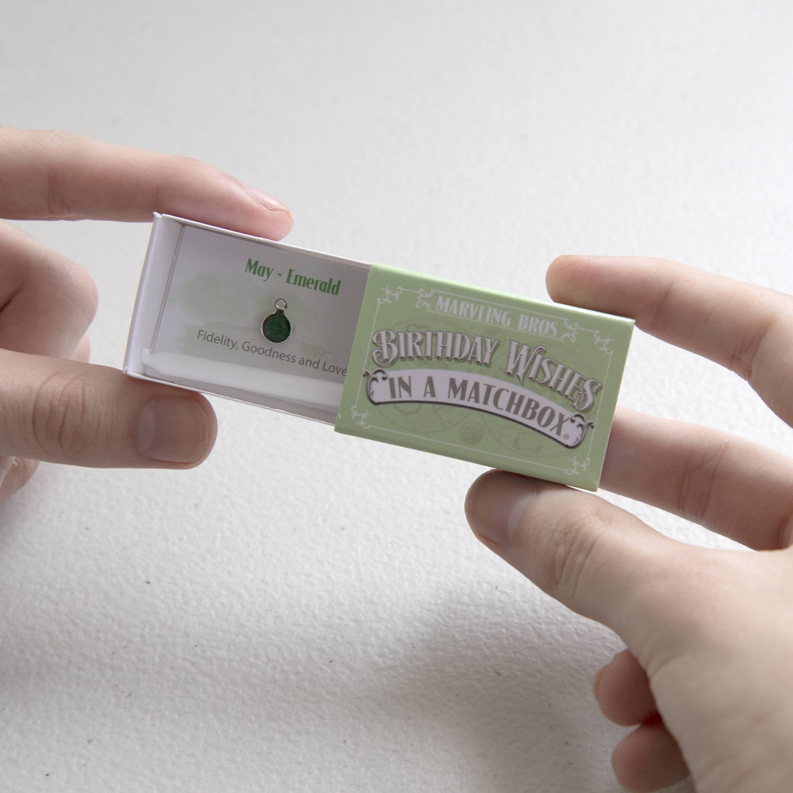 May Birthstone In A Matchbox - Image 2