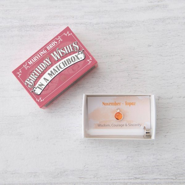 November Birthstone In A Matchbox - Image 3
