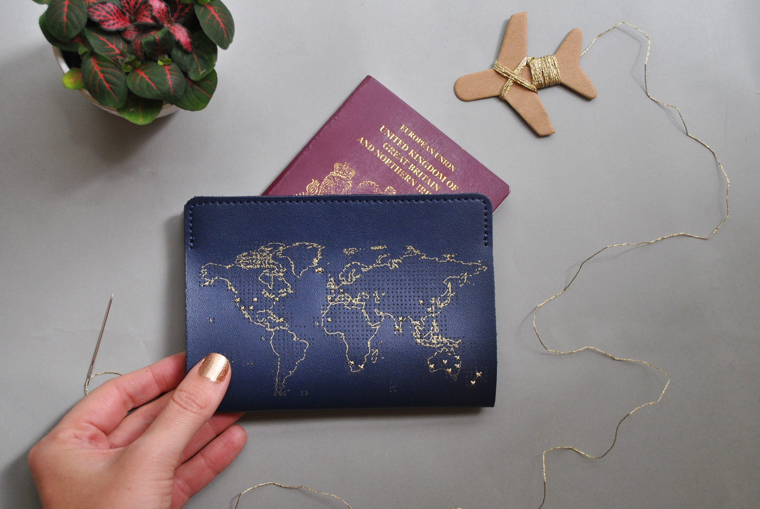 Stitch Where You've Been Passport Cover - Image 2