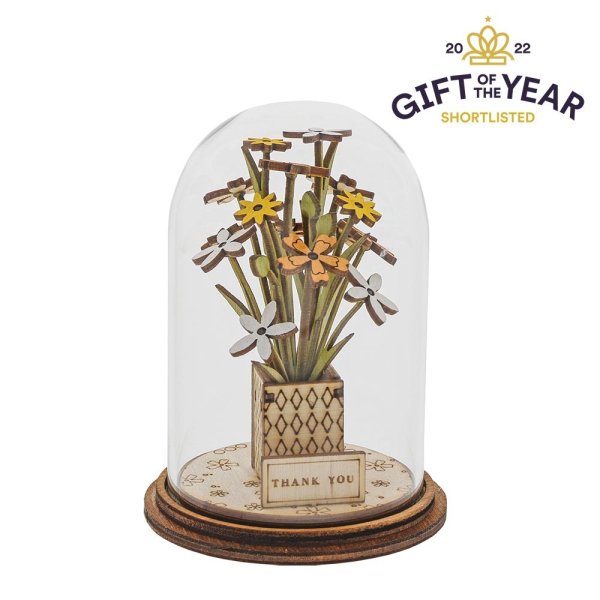 'Thank You' Flower Figurine