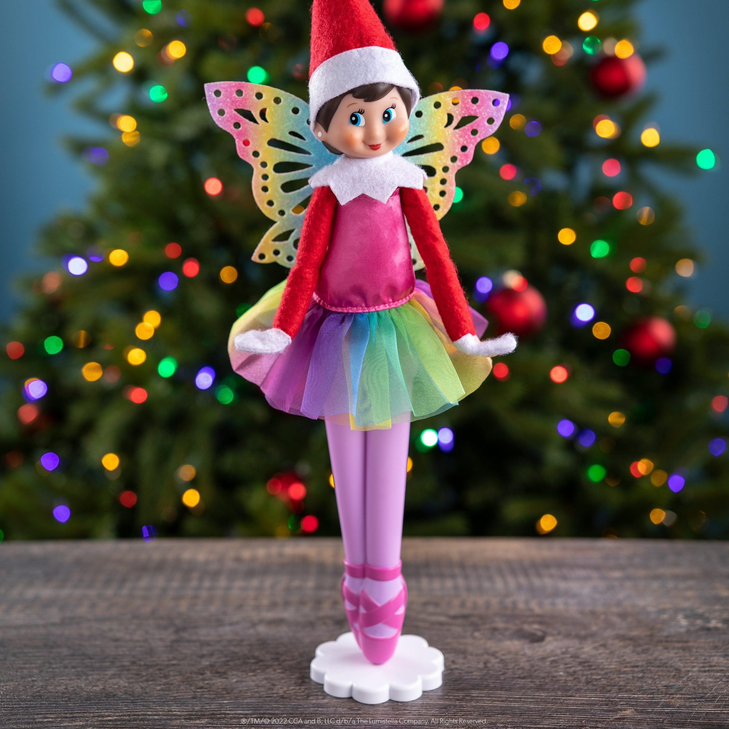 MAGIFREEZ™ RAINBOW SNOW PIXIE (SCOUT ELF CLOTHES)
