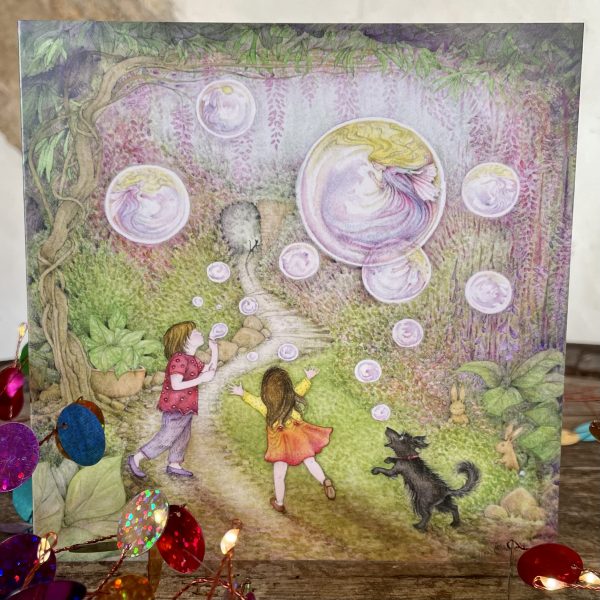 'Bubbles' greeting card - Image 3