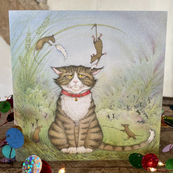 'Cheeky Wee Mice' greetings card - Image 3