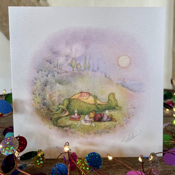 'The Picnic' greetings card - Image 2