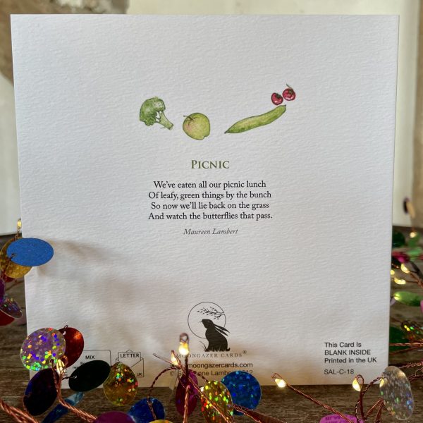 'The Picnic' greetings card - Image 3