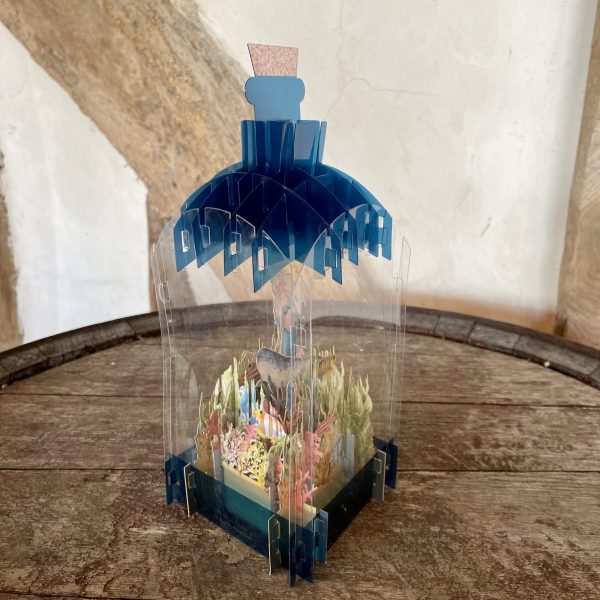 'Mermaid' 3D bottle card - Image 2