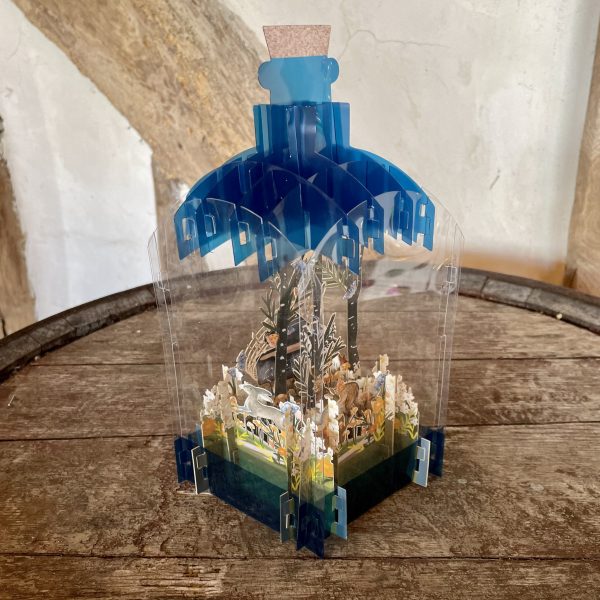 'Woodland Piano' 3D bottle card - Image 2