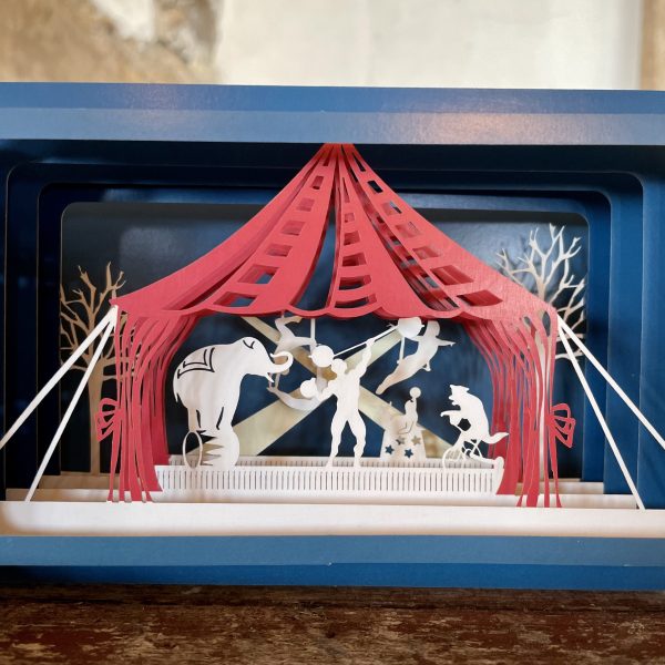 'Circus' message in a bottle card - Image 2