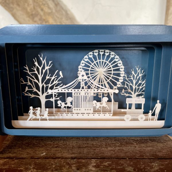 ‘Funfair' message in a bottle card - Image 2