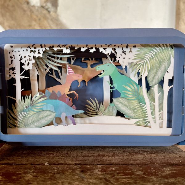 'Dinosaur' message in a bottle card - Image 2