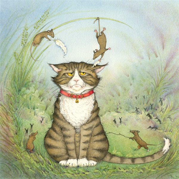 'Cheeky Wee Mice' greetings card