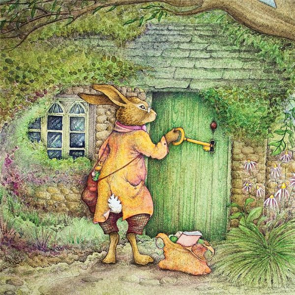 'The Cottage' greetings card