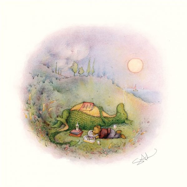 'The Picnic' greetings card