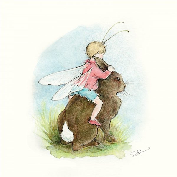 'The Morning at Dawn' greetings card
