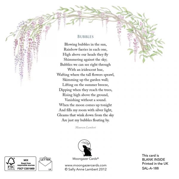 'Bubbles' greeting card - Image 2