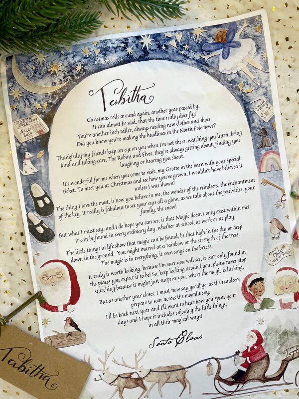 Additional Santa Gift - “Little Things Letter” from Santa Claus
