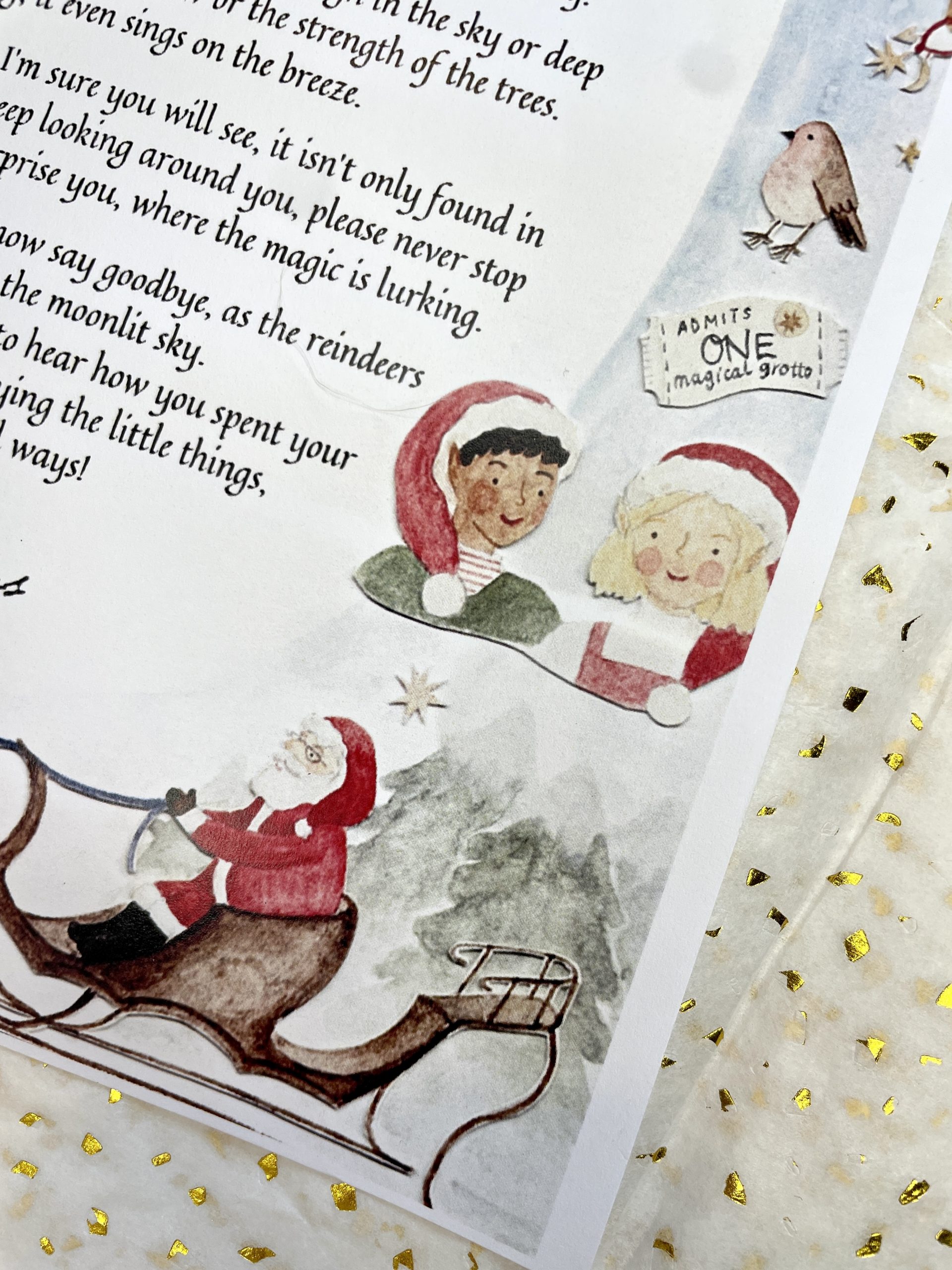 Additional Santa Gift - “Little Things Letter” from Santa Claus - Image 3