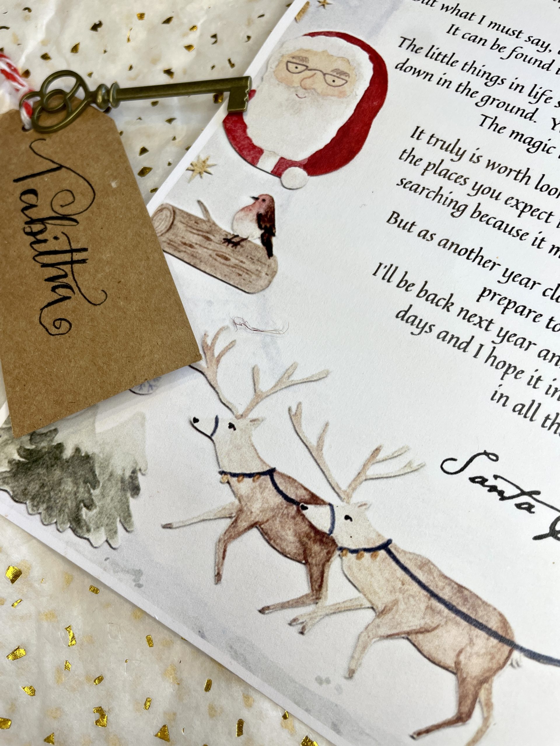 Additional Santa Gift - “Little Things Letter” from Santa Claus - Image 4