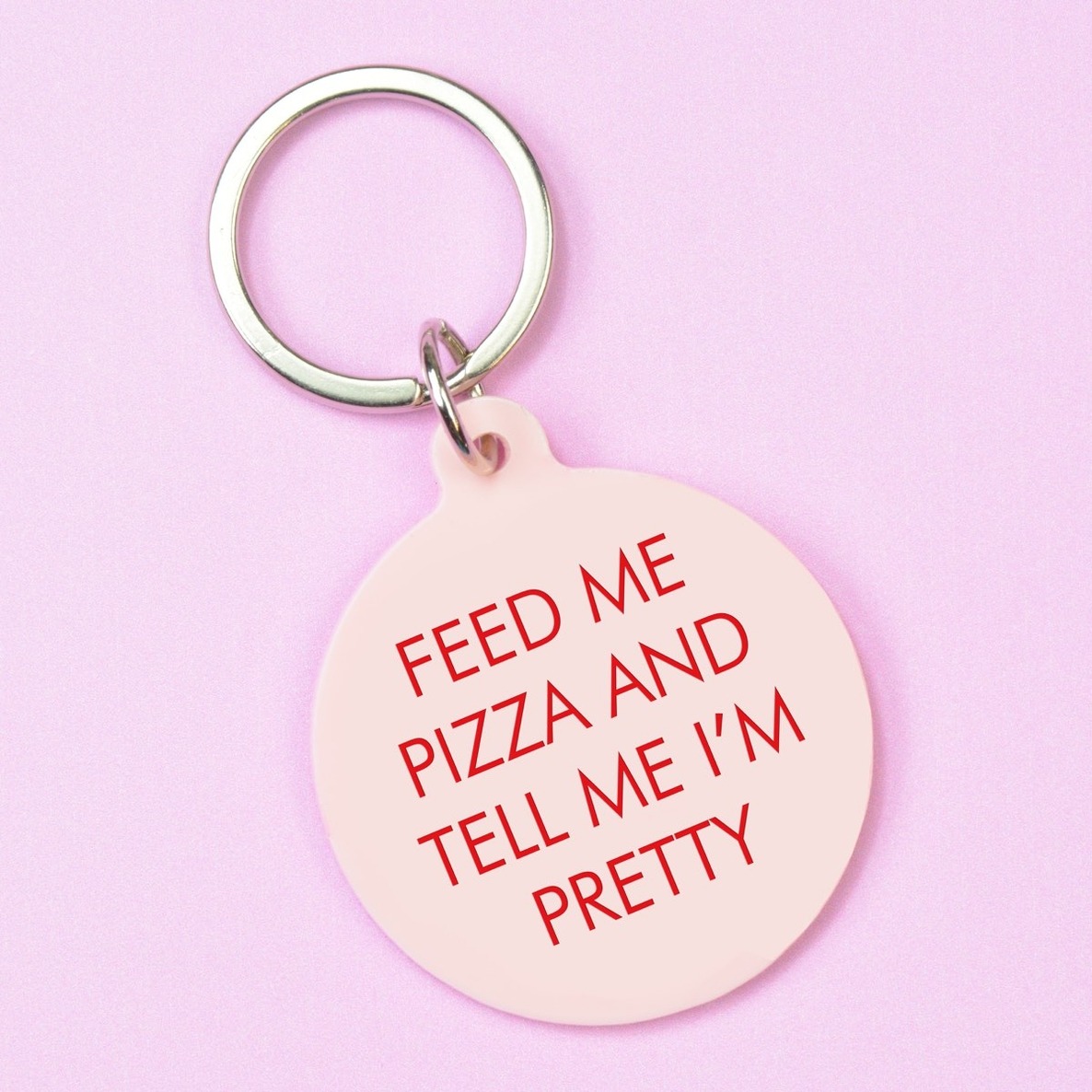 ALLNTRENDS Women's Funny Tank Top - "Feed Me Pizza Tell Me I'm Pretty" Print, Racerback - View #10