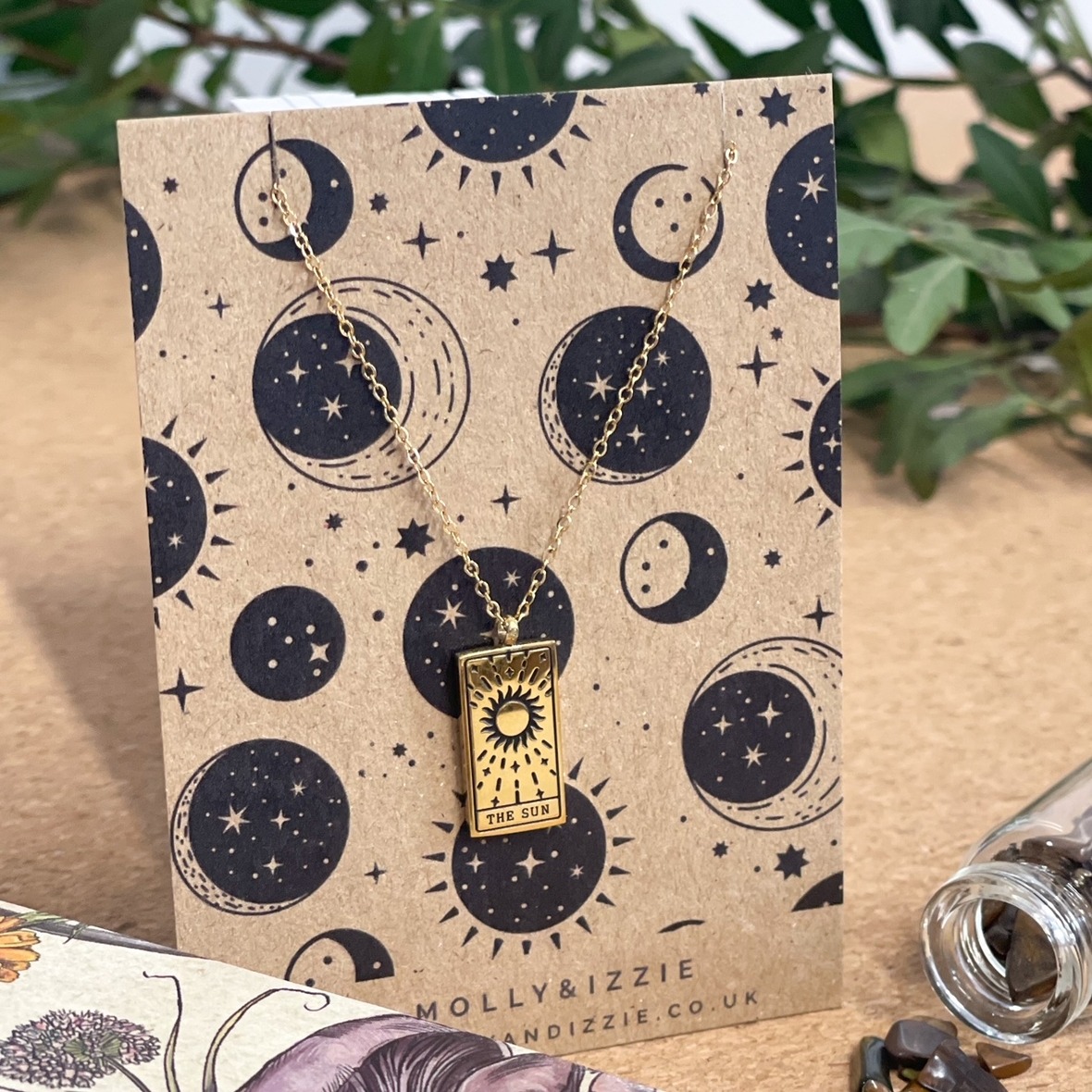 Tarot Necklace - the Sun