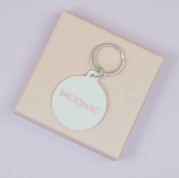 Bridesmaid Keytag