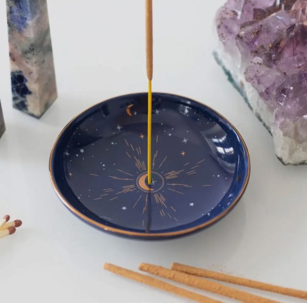 Starry Sky Celestial Incense Holder Plate