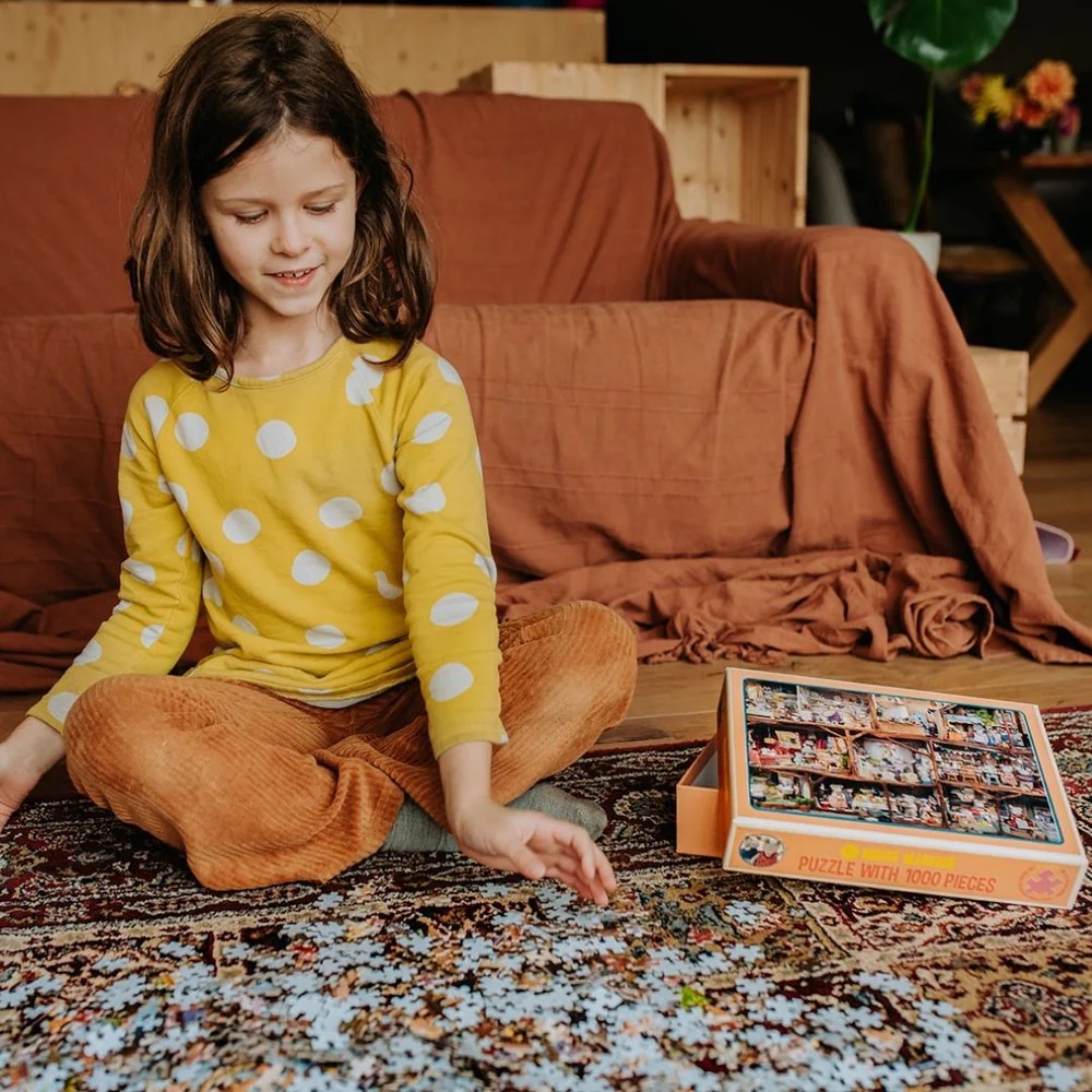 Puzzle  - The Mouse Mansion (1000 pieces) - Image 3