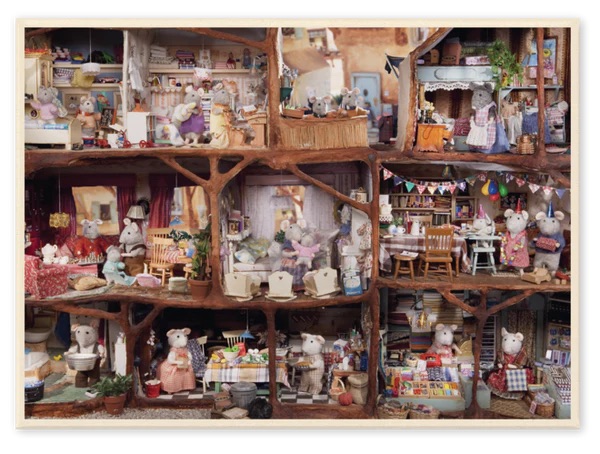 Puzzle  - The Mouse Mansion (1000 pieces) - Image 2