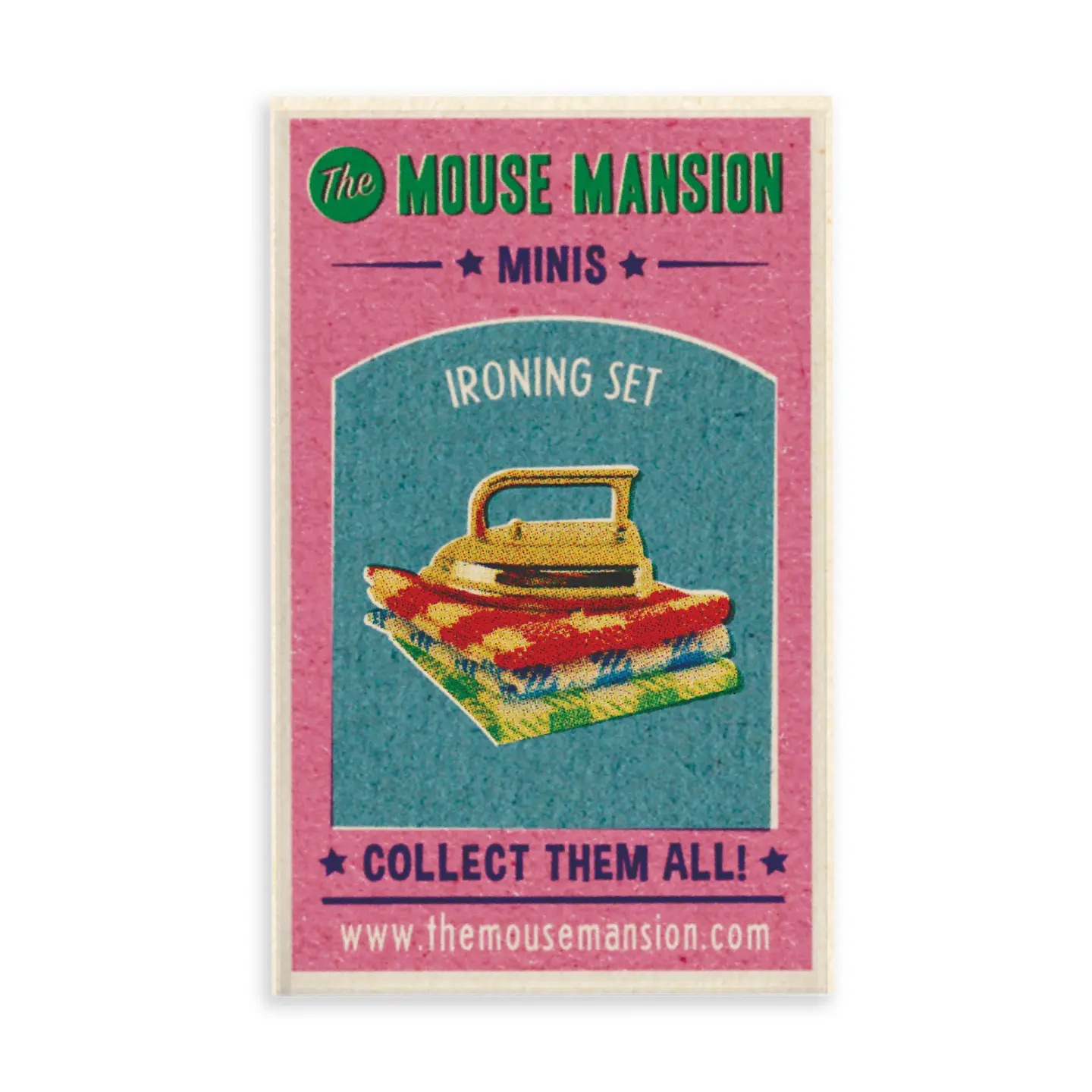 Mouse Mansion Ironing Set