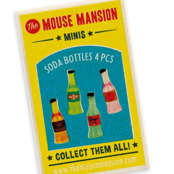 Mouse Mansion Soda Bottles