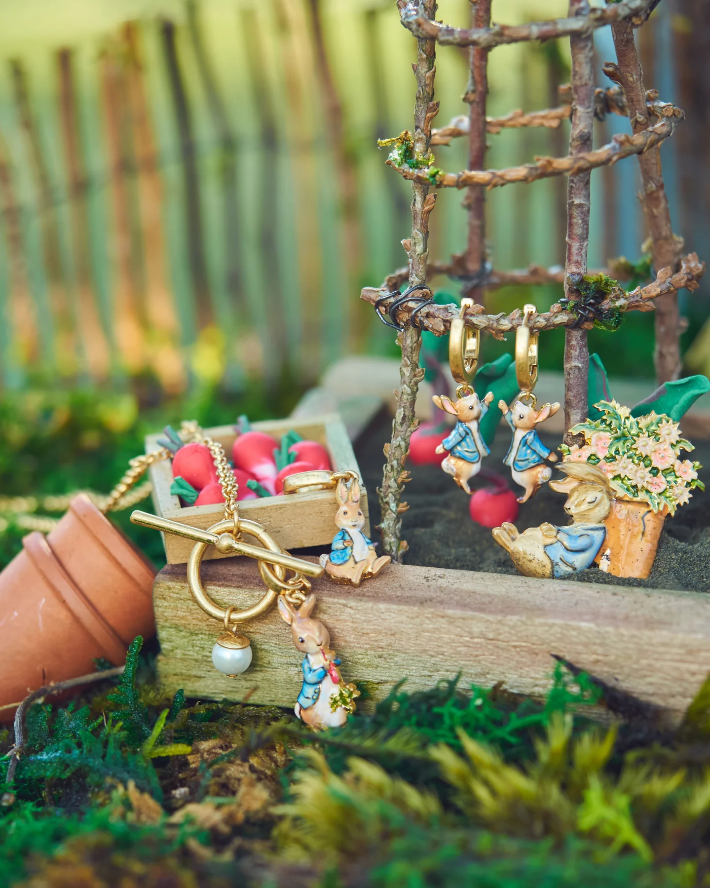 Fable England x Peter Rabbit Huggie Earrings - Image 4