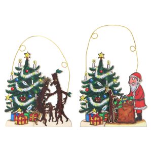 Stick Man Scene hanging decorations