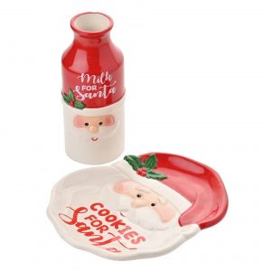 Christmas Eve Milk & Cookies Set