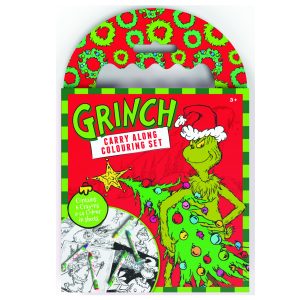 Grinch Christmas Colouring Set